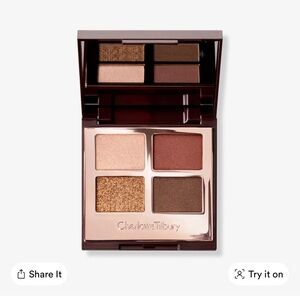 Charlotte Tilbury Rose Copper & Golden Bronze Eye Palette